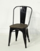 Picture of TOLIX Replica Dining Chair with Rustic Elm Seat