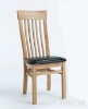 Picture of NEWLAND Solid Oak Wood Slat Back Dining Chair