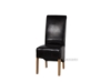Picture of RIVERLAND Solid Oak Wood Upholstery Dining Chair  - Brown