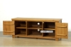 Picture of VINCENT 2-Door Solid NZ Pine Wood TV Unit