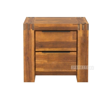 Picture of ASTON Acacia 2 Drawer Nightstand