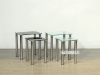 Picture of STUDIO Glass Nest Table *Clear Glass