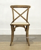 Picture of CROSS BACK Oak Dining Chair *Fabric Seat