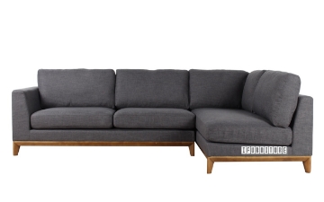Picture of BERG SECTIONAL Sofa in Dark Grey