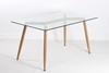Picture of CREWE Glass Rectangle Dining Table