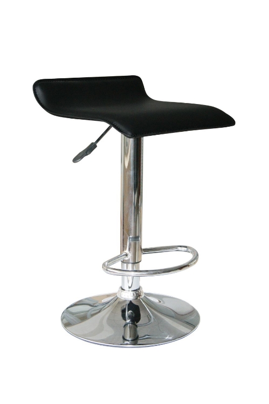 Picture of ABBY Adjustable Gas Lift Bar Stool - Black