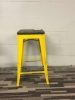 Picture of TOLIX Replica Counter Height Stool Rustic Elm Seat