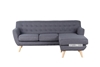 Picture of GAUTO Grey Reversible Sectional Sofa*Grey