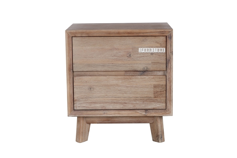 Picture of (FINAL SALE)NEPTUNE Solid Acacia Bedside Table