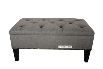 Picture of ISEULT Fabric Bench with Storage