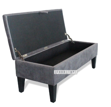 Picture of ZELLER Fabric Bench with Storage