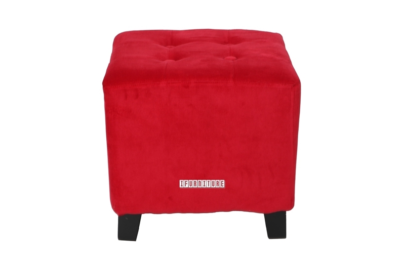 Picture of BEN fabric Ottoman *Red