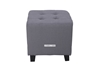 Picture of BEN Fabric Ottoman *Grey