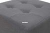 Picture of BEN Fabric Ottoman *Grey