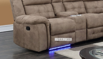 Picture of CARSON Sectional Recliner with Console & Lighting