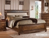 Picture of ARIELLE Queen Size Bed (Oak & Natural Slates)