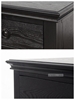Picture of CAROLINE Ash Veneer 6 Drawer Dressing Table *Black