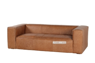 Picture of ATLANTA Full Top Grain Leather Sofa - 4 Seater