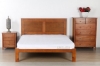 Picture of METRO Solid Pine Wood Eastern Bed Frame in Twin/Double/Queen/King Size (Honey)