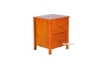 Picture of METRO 2-Drawer Solid Pine Wood Bedside Table  (Honey)