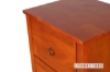 Picture of METRO 2-Drawer Solid Pine Wood Bedside Table  (Honey)