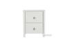 Picture of METRO 2-Drawer Solid Pine Wood Bedside Table  (Honey)