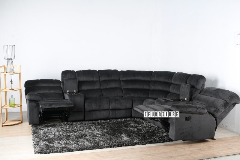 Picture of KANE RECLINING SECTIONAL *CHARCOAL