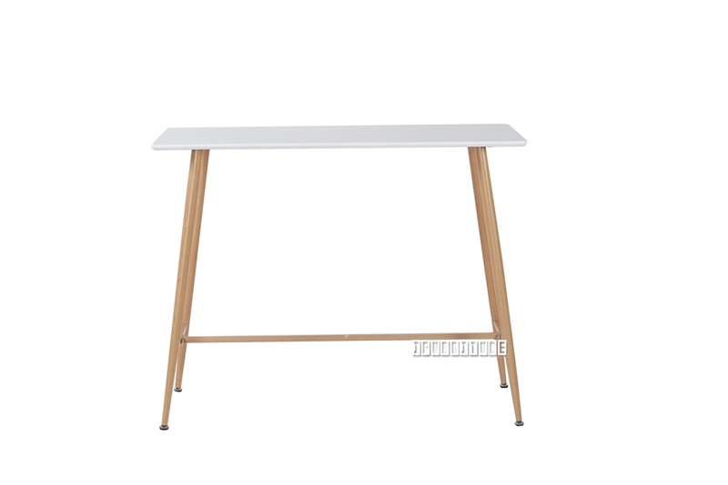 Picture of (Final Sale) OSLO 120 Bar Table *MATT WHITE