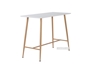 Picture of (Final Sale) OSLO 120 Bar Table *MATT WHITE