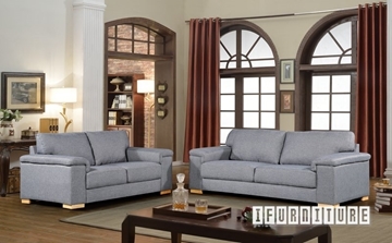 Picture of DALLAS 3+2 SOFA RANGE *Grey/BEIGE