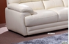 Picture of EALING LOVESEAT *Genuine Leather CREAM