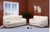 Picture of EALING LOVESEAT *Genuine Leather Black
