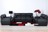Picture of EALING 1+2+3 SOFA RANGE*Genuine Leather Black