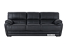 Picture of EALING 1+2+3 SOFA RANGE*Genuine Leather Black