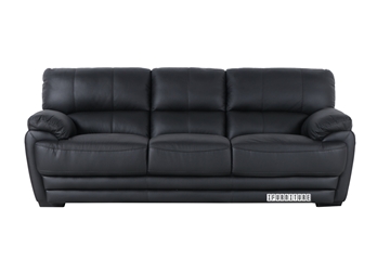 Picture of EALING 1+2+3 SOFA RANGE*Genuine Leather Black