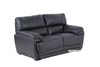 Picture of EALING 1+2+3 SOFA RANGE*Genuine Leather Black