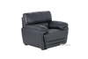 Picture of EALING 1+2+3 SOFA RANGE*Genuine Leather Black