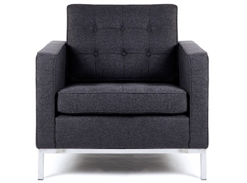 Picture of FLORENCE KNOLL ARMCHAIR Replica *CASHMERE