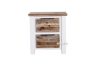 Picture of LIINA Solid Acacia 2 DRAWERS NIGHTSTAND