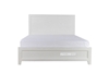 Picture of MEGAN SOLID WOOD KING Bed FRAME *WHITE