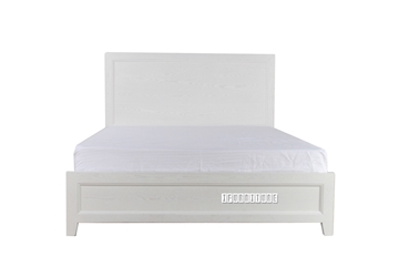 Picture of MEGAN SOLID WOOD KING Bed FRAME *WHITE