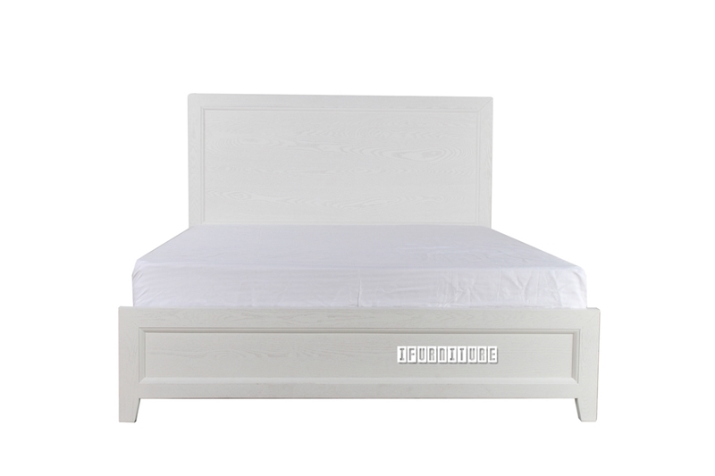 Picture of MEGAN SOLID WOOD KING Bed FRAME *WHITE