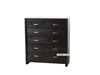 Picture of MEGAN SOLID WOOD 6DRAWER CHEST *BLACK