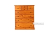Picture of Samantha  SOLID PINE 8DRAWERS CHEST
