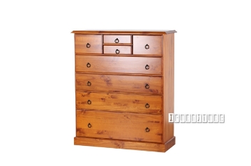 Picture of Samantha  SOLID PINE 8DRAWERS CHEST