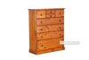 Picture of Samantha  SOLID PINE 8DRAWERS CHEST