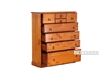 Picture of Samantha  SOLID PINE 8DRAWERS CHEST