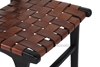 Picture of COSTA Solid Teak Chair *Genuine Cowhide