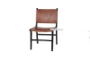 Picture of EUROPA Solid Teak Wood Chair (Genuine Cowhide)