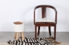 Picture of VASCO Solid Teak Wood Armchair (Genuine Goat Hide)